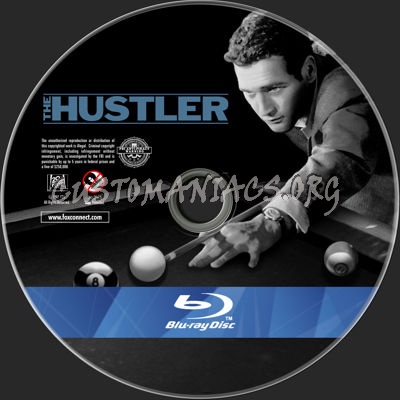 The Hustler blu-ray label