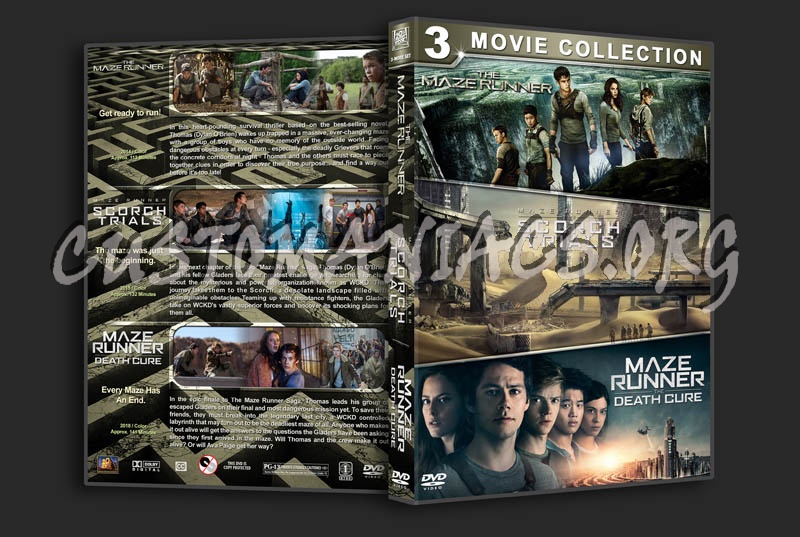 The Maze Runner Triple Feature dvd cover