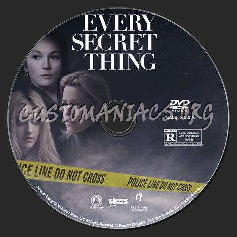 Every Secret Thing dvd label