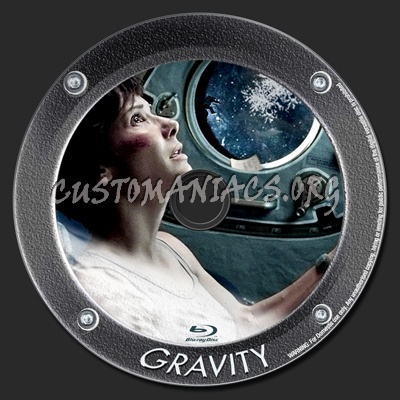 Gravity blu-ray label