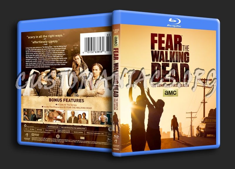 Fear the Walking Dead Season 1 blu-ray cover