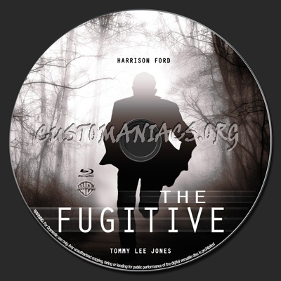 The Fugitive blu-ray label