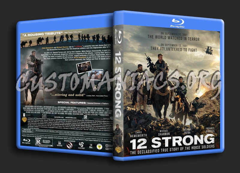 12 Strong dvd cover
