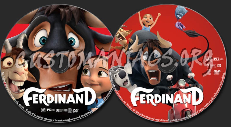 Ferdinand dvd label