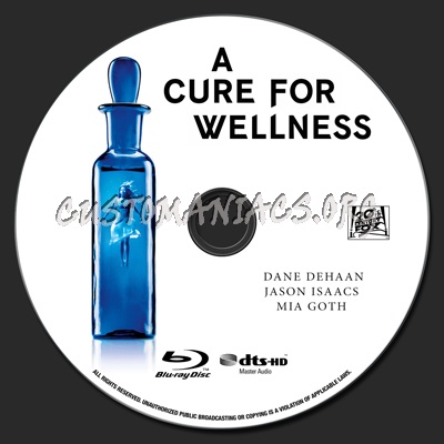 A Cure For Wellness blu-ray label