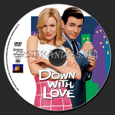 Down With Love dvd label