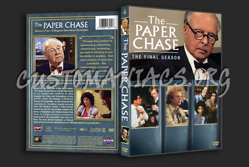 The Paper Chase - Season 4 dvd cover