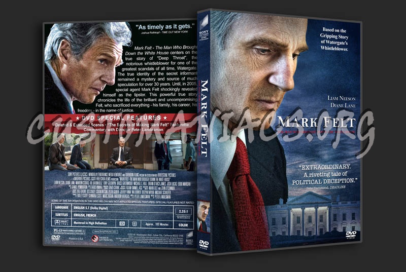 Mark Felt: The Man Who Brought Down the White House dvd cover