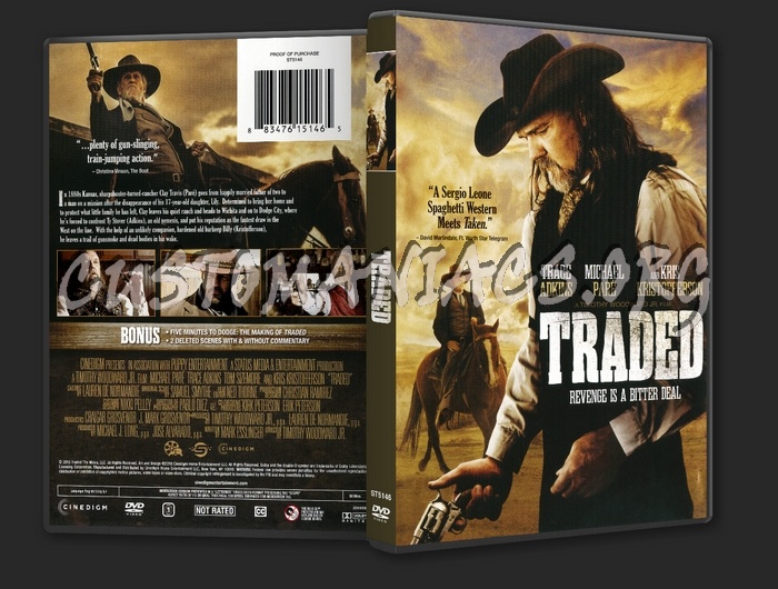 Traded dvd cover