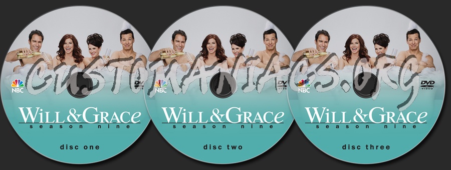 Will & Grace - Season 9 dvd label