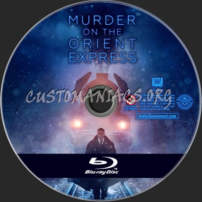 Murder on the Orient Express (2017) blu-ray label