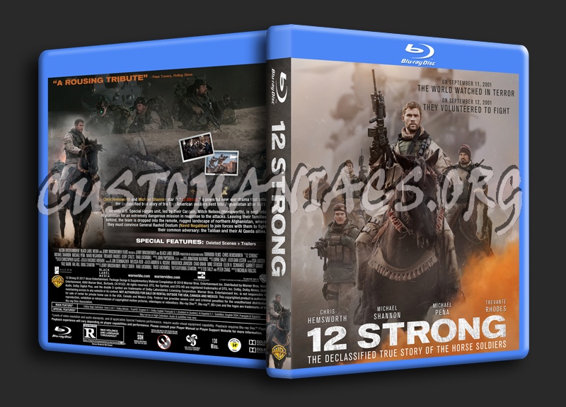 12 Strong dvd cover