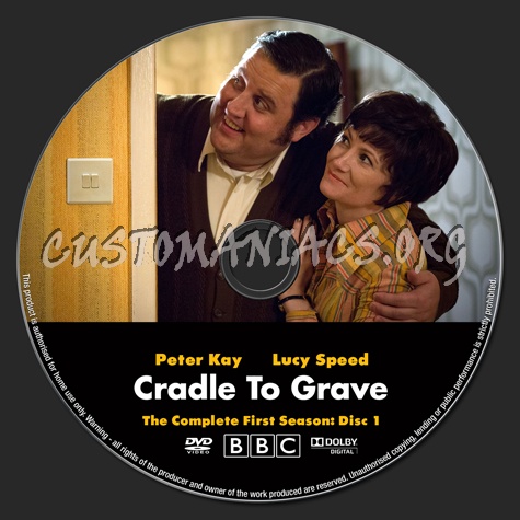 Cradle to Grave Season 1 (2015) dvd label