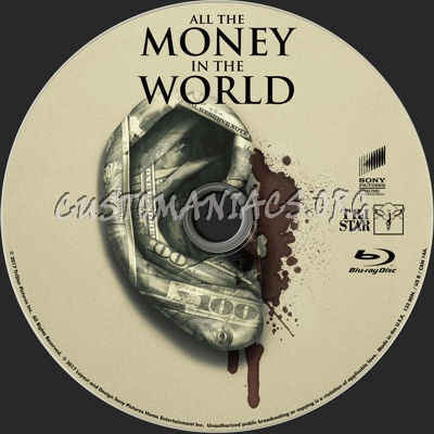 All the Money in the World blu-ray label