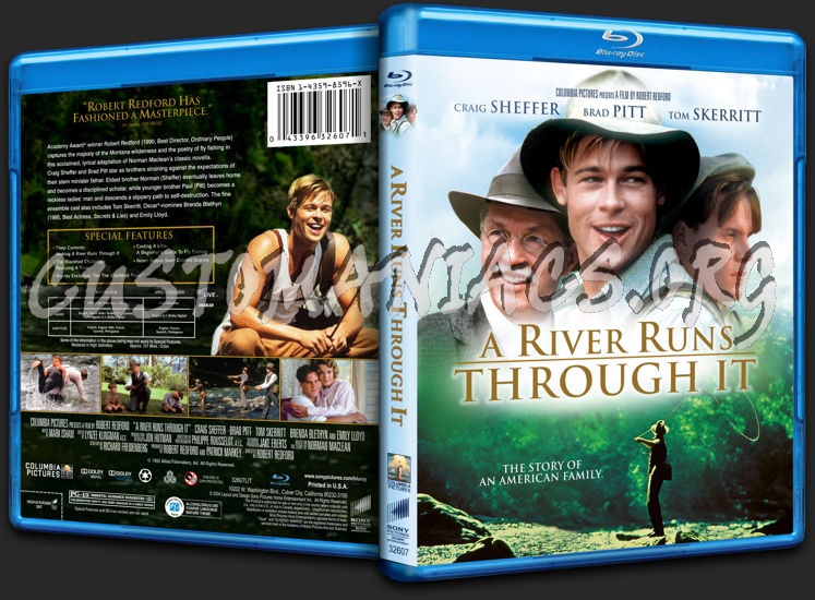 A River Runs Through It blu-ray cover