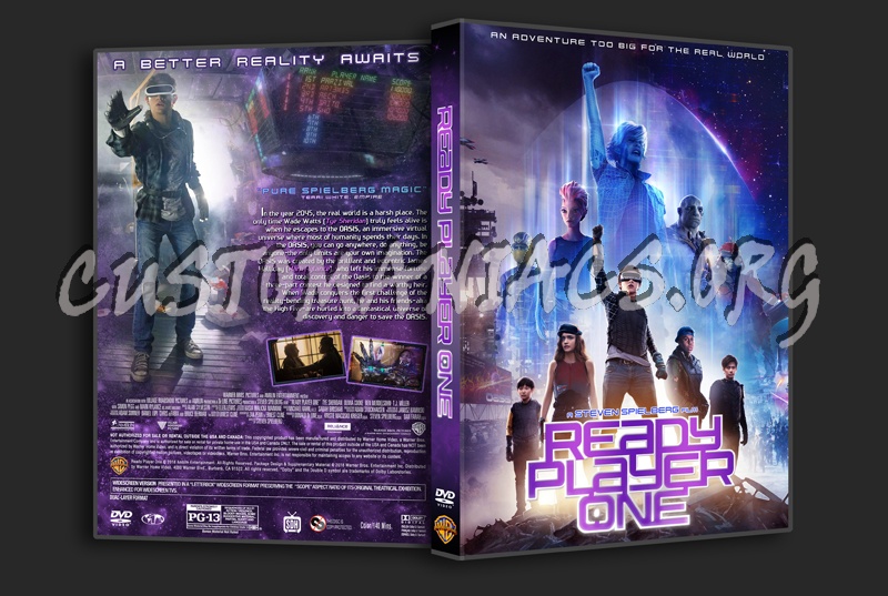 Ready Player One dvd cover