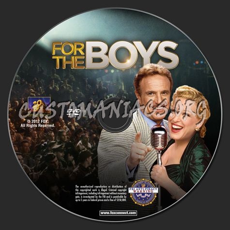 For the Boys dvd label