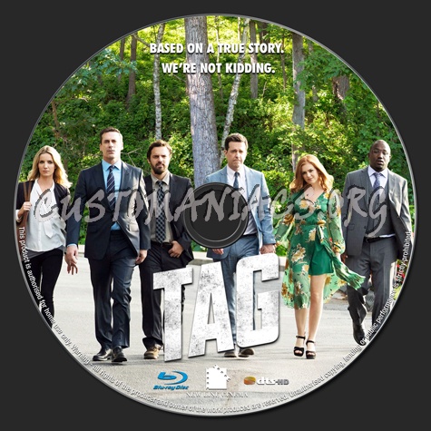 Tag (2018) blu-ray label