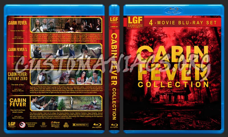 Cabin Fever Collection Blu Ray Cover Dvd Covers Labels By