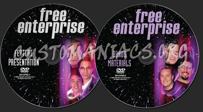 Free Enterprise dvd label