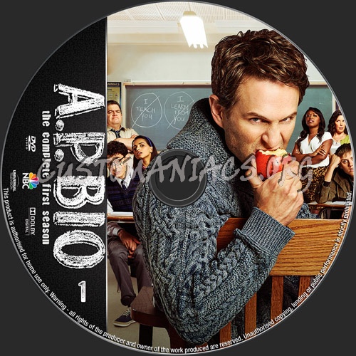 A.P.Bio Season 1 dvd label