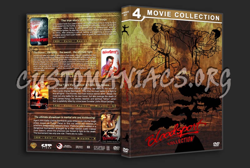 Bloodsport Collection dvd cover