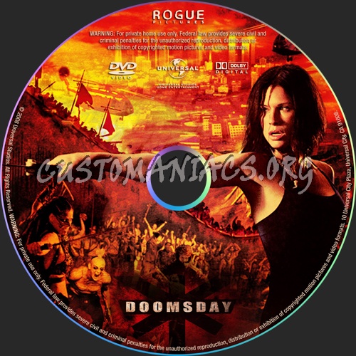 Doomsday dvd label