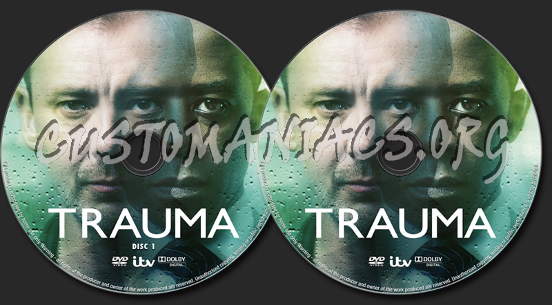 Trauma (2018 Mini-Series) dvd label