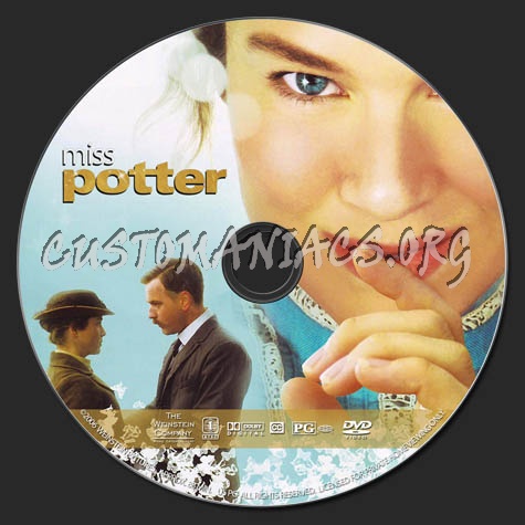 Miss Potter dvd label