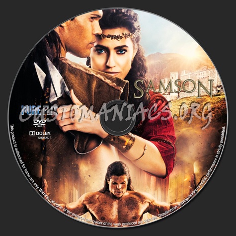 Samson dvd label