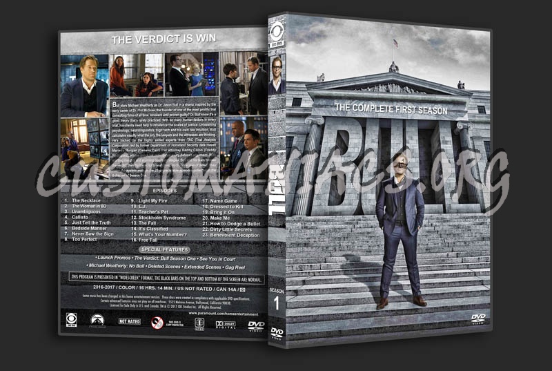 Bull - Season 1 dvd cover