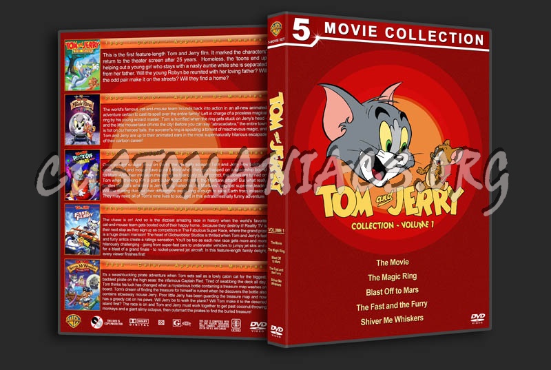 tom and jerry the movie dvd cover