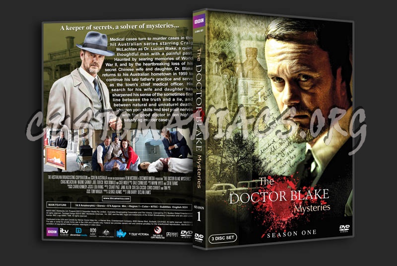 The Doctor Blake Mysteries - Seasons 1-4 dvd cover