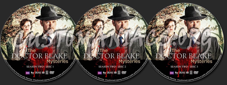 The Doctor Blake Mysteries - Season 2 dvd label