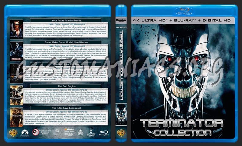 Terminator Collection-5 (4K) blu-ray cover