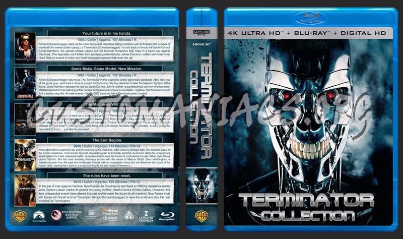 Terminator Collection-5 (4K) blu-ray cover