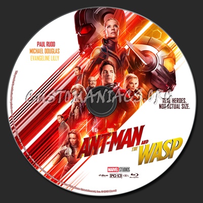 Ant-Man And The Wasp blu-ray label