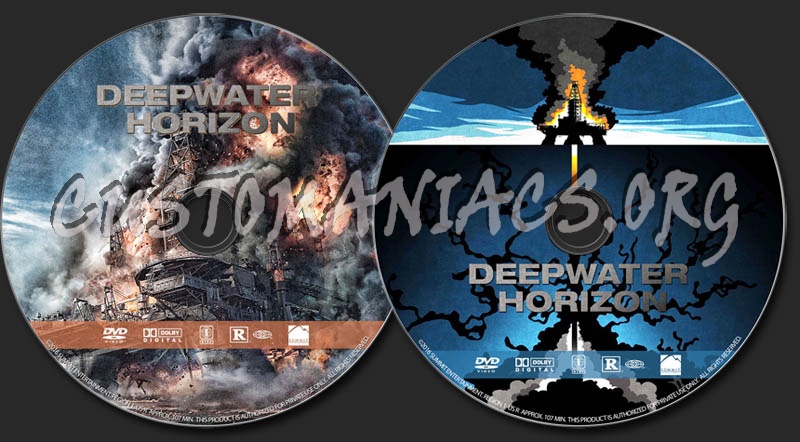 Deepwater Horizon dvd label