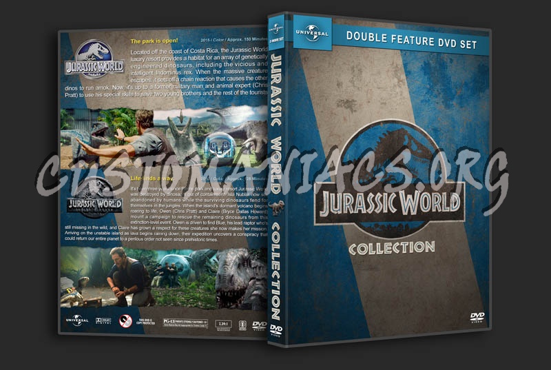 Jurassic World Double Feature dvd cover