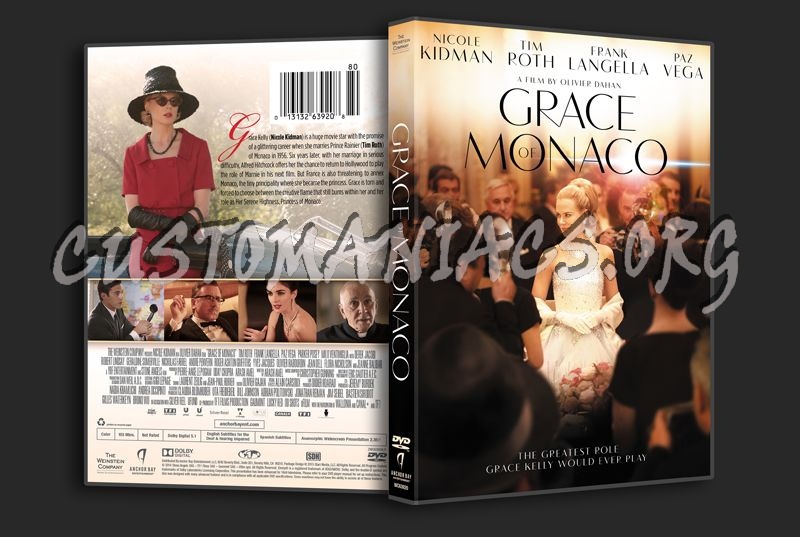 Grace of Monaco dvd cover