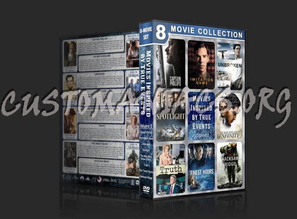 Movies Inspired by True Events - Volume 2 dvd cover