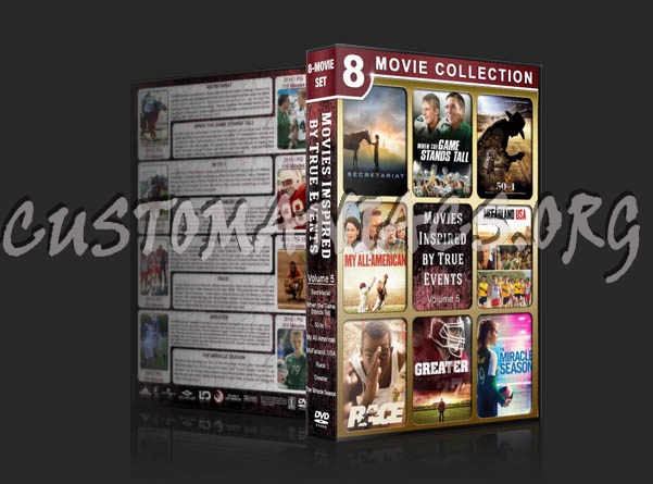 Movies Inspired by True Events - Volume 5 dvd cover