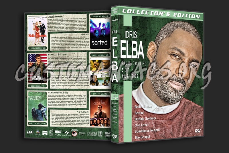 Idris Elba Filmography - Set 1 (1999-2005) dvd cover