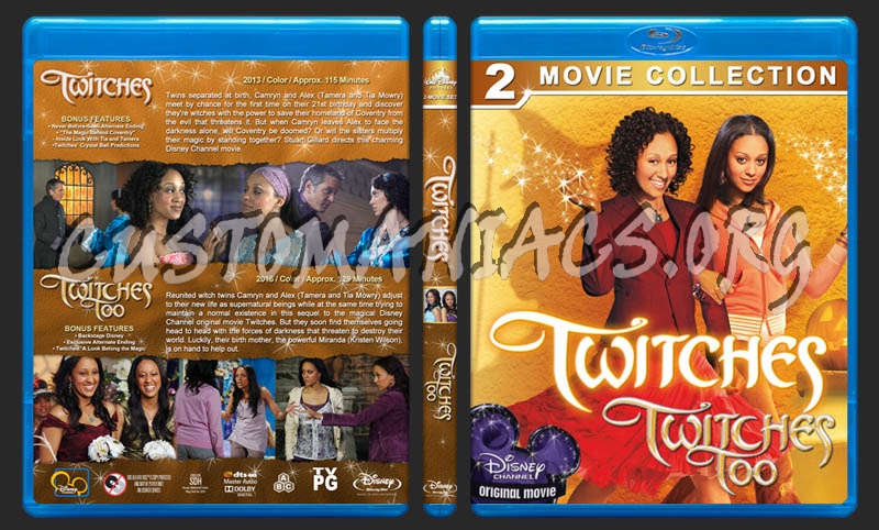 Twitches Double Feature blu-ray cover