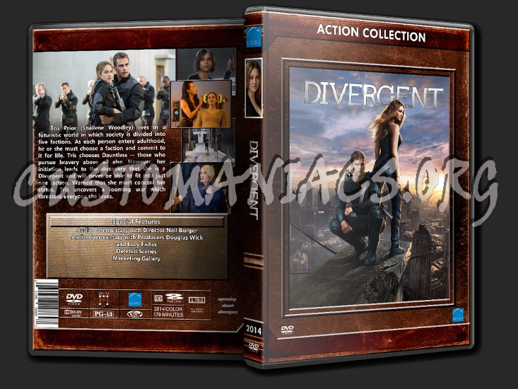 Divergent dvd cover