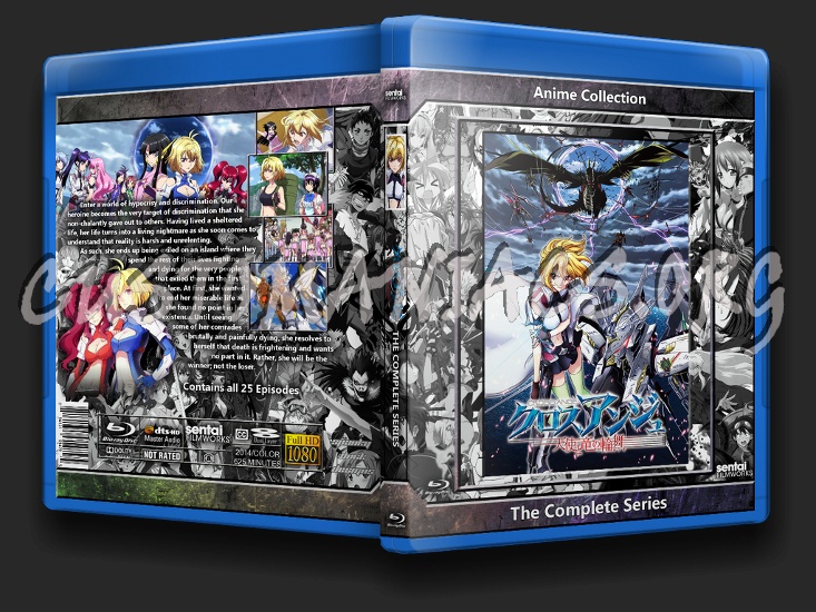 Cross Ange Complete Series blu-ray cover