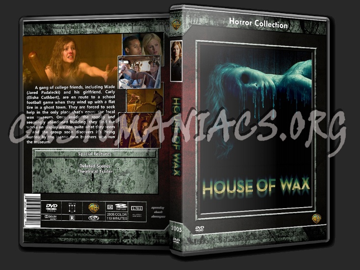 House Of Wax dvd cover