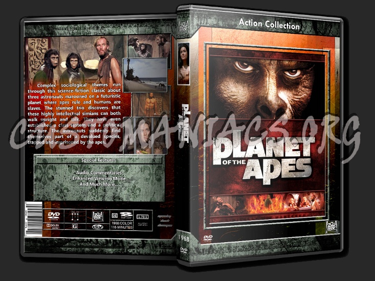 Planet of The Apes dvd cover