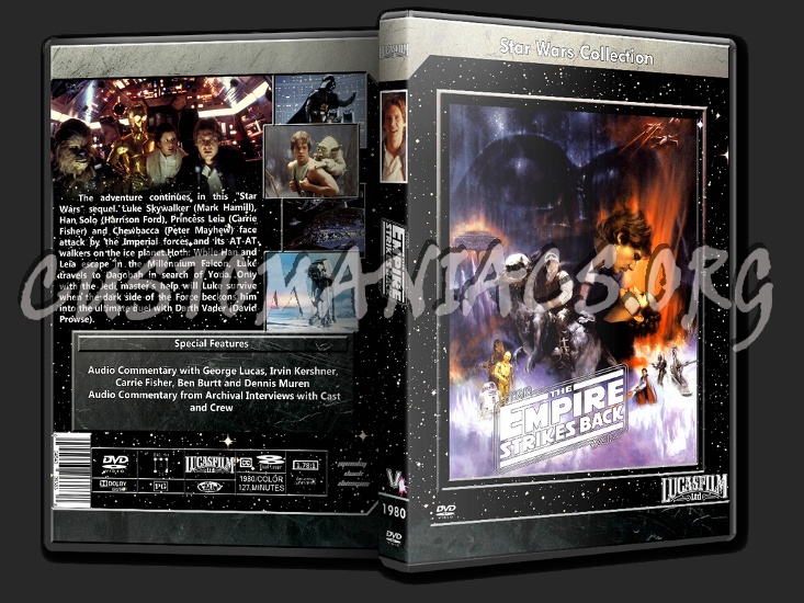 Star Wars Empire Strikes Back dvd cover