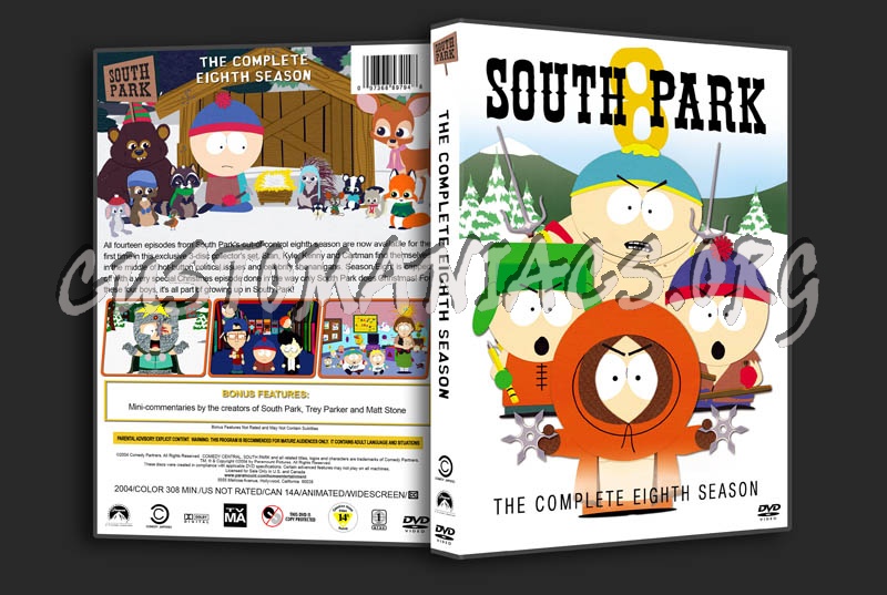 South Park - Season 8 dvd cover